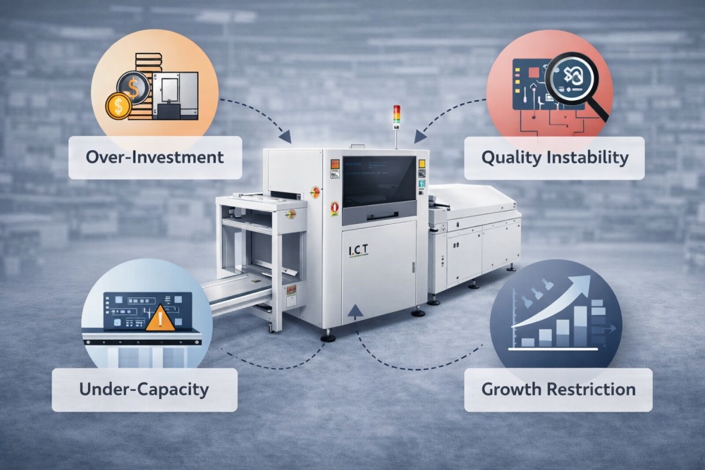 SMT usine ou ligne de production