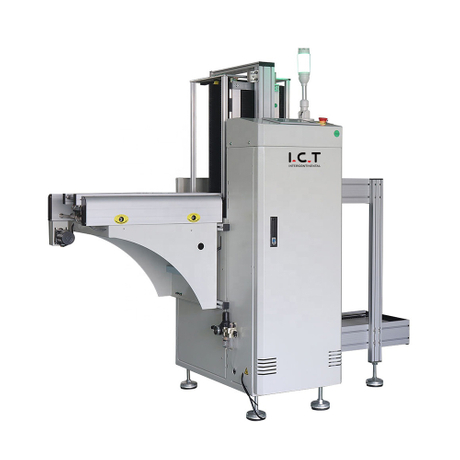 I.C.T |Automatique SMT Double PCB Empilage de cartes Loader Et déchargement horizontal