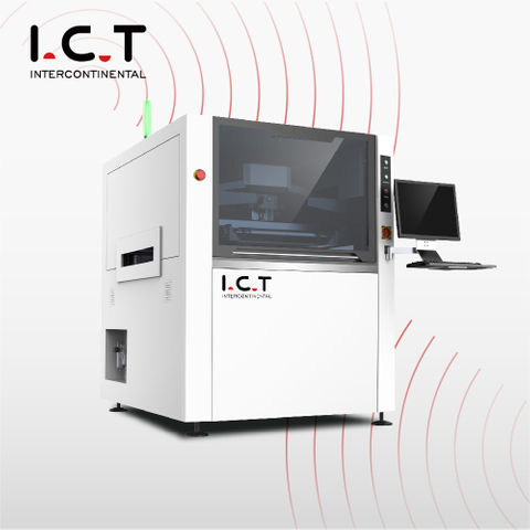 I.C.T |SMT Machine de sérigraphie entièrement automatique PCB pochoir Imprimante |I.C.T-5134