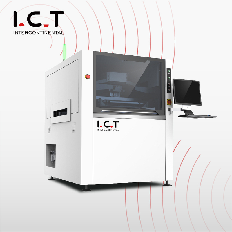 I.C.T |Eta Sérigraphie plane grand format smd Line PCB pochoir