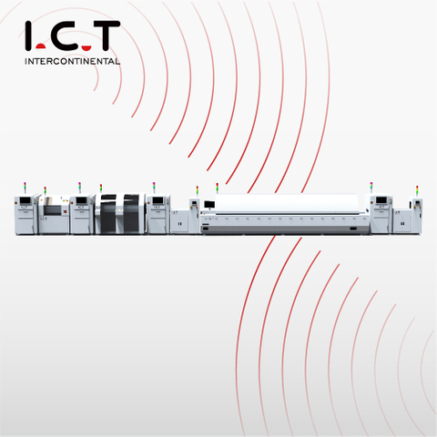 I.C.T |Poinçonnage de machine de chaîne de montage de plafonnier de panneau de bougie de Led