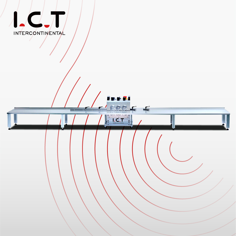 I.C.T | Machine à couper en V de type guillotine PCB