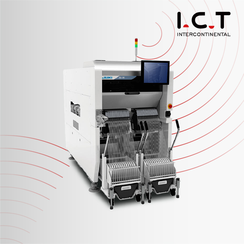 I.C.T |JUKI SMT Mounter PCB Composant CPU Pick and Place Prix de placement de la machine