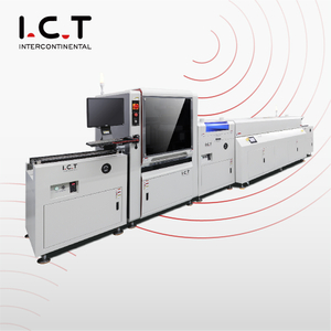 I.C.T |PCB Machine de collage par pulvérisation de revêtement conforme Machine de collage automatique