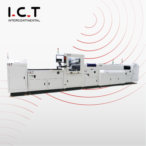 I.C.T-T650丨SMT PCB Machine de vernissage sélectif