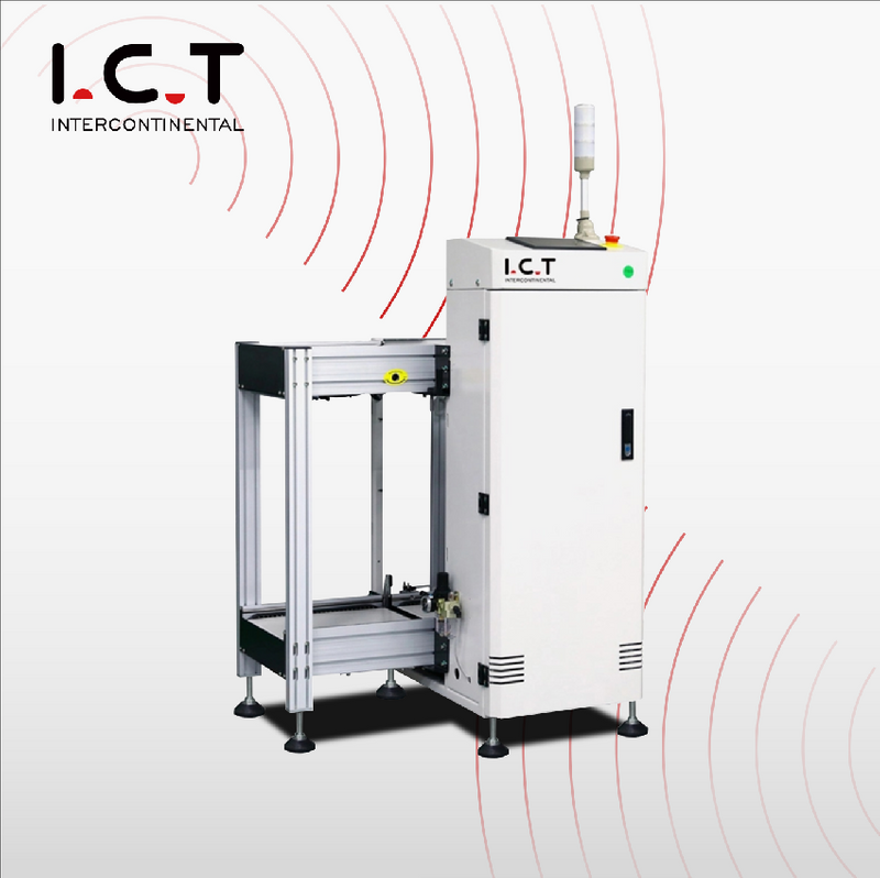 Révolutionnez votre chaîne d'assemblage SMT avec I.C.T SMT porte-revues Loader