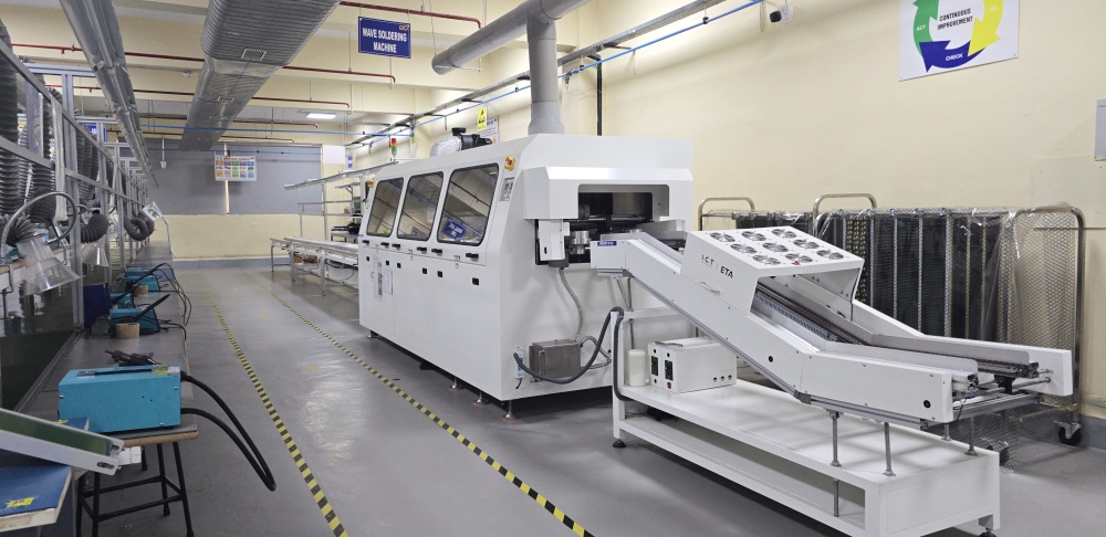 I.C.T Machine de la ligne DIP en Inde