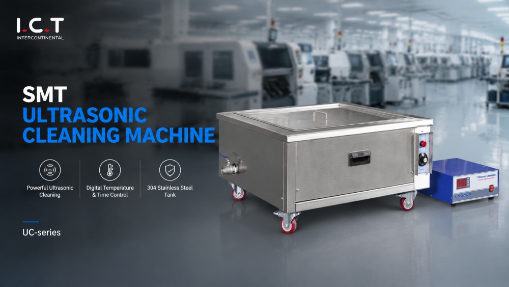 SMT Machine de nettoyage &agrave; ultrasons I.C.T s&eacute;rie UC