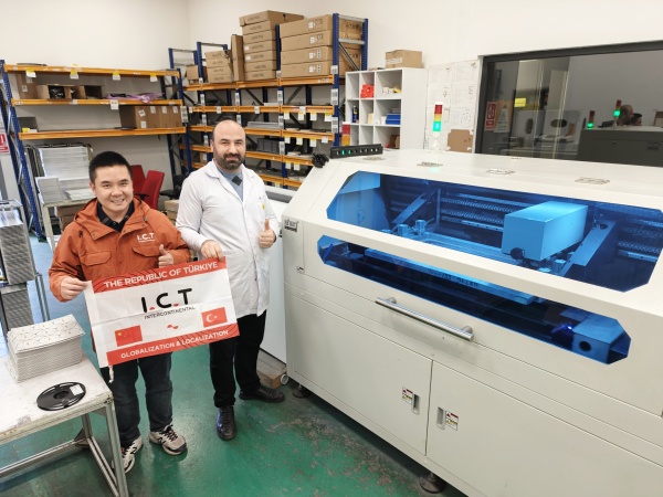 Imprimante de pochoir entièrement automatique de 1,2 mètre