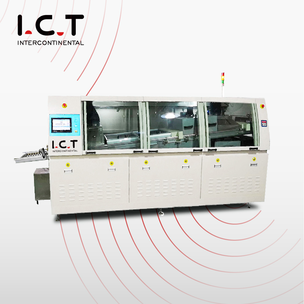 TIC |Machine à souder par immersion pour machine THT à souder à la vague PCB