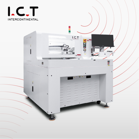 I.C.T |SMT PCBA Machine de routage de dépannage