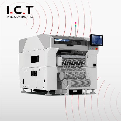 I.C.T |Machine de sélection et de placement JUKI 6 têtes haute vitesse LED SMT Machine de montage de puces PBC