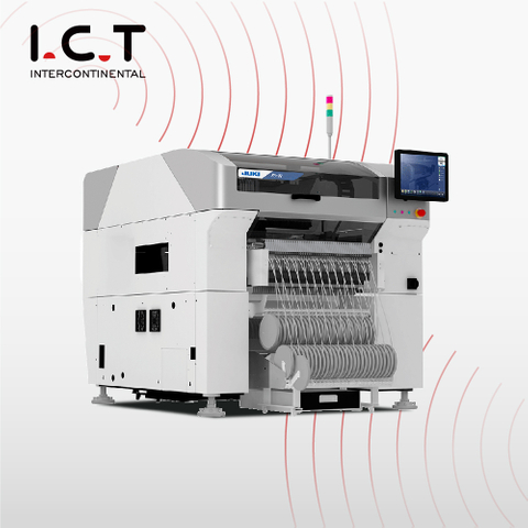 I.C.T |JUKI Automatic Chip Mounter LED Assemblage SMT SMD Machine de prélèvement et de placement pour smartphones PCB