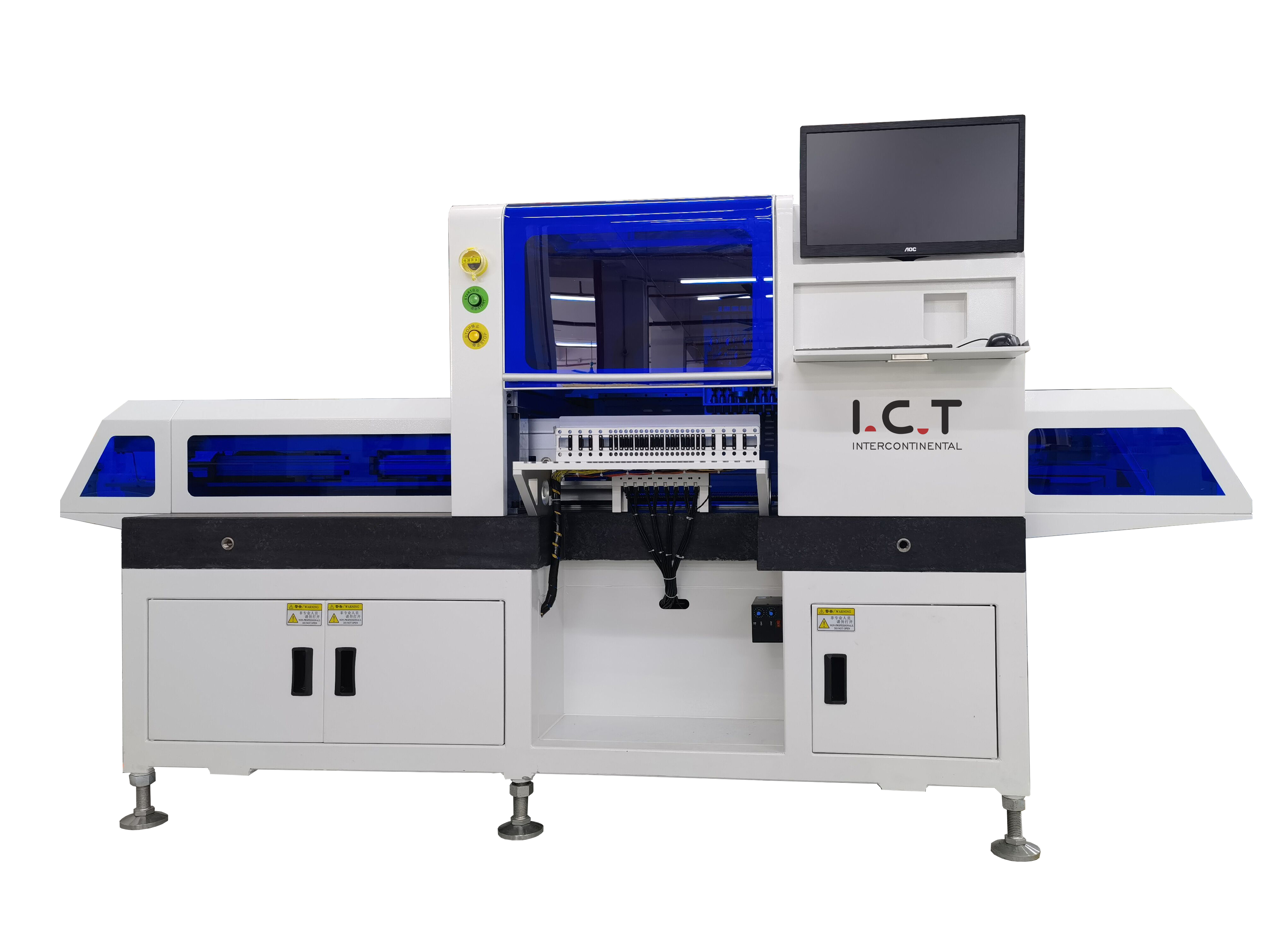 TIC |Machines de prototype SMD utilisées Carte de circuit imprimé Vicual pour machine manuelle de sélection et de placement