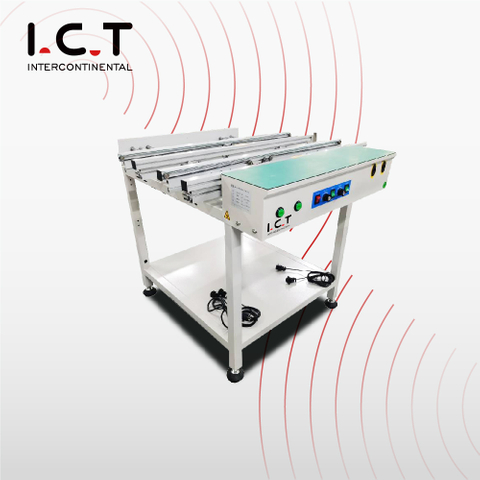 I.C.TSC-500D |Double voie SMT Lien/Inspection Convoyeur