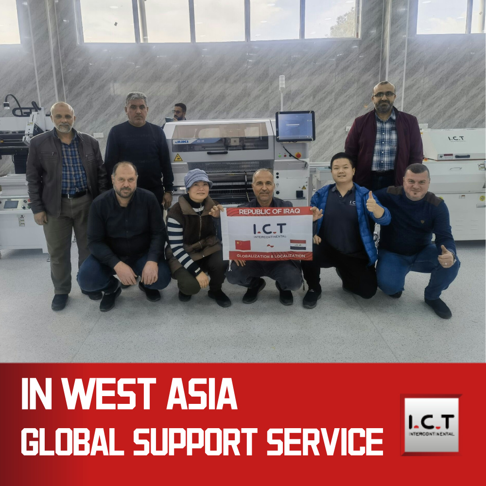 I.C.T | Produit électronique LED Tireur de puces Smt PCB Machine de placement automatique d'assemblage