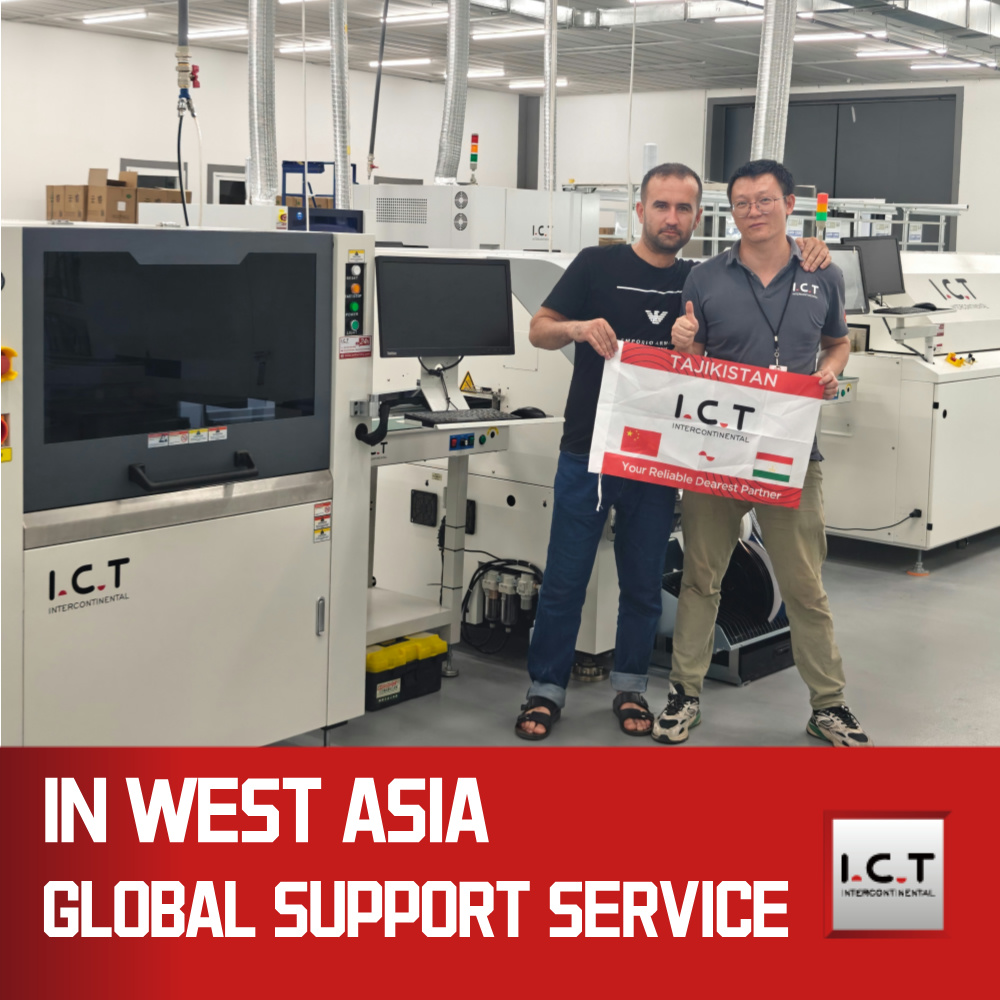 I.C.T | Écran électronique automatique pochoir imprimante smd