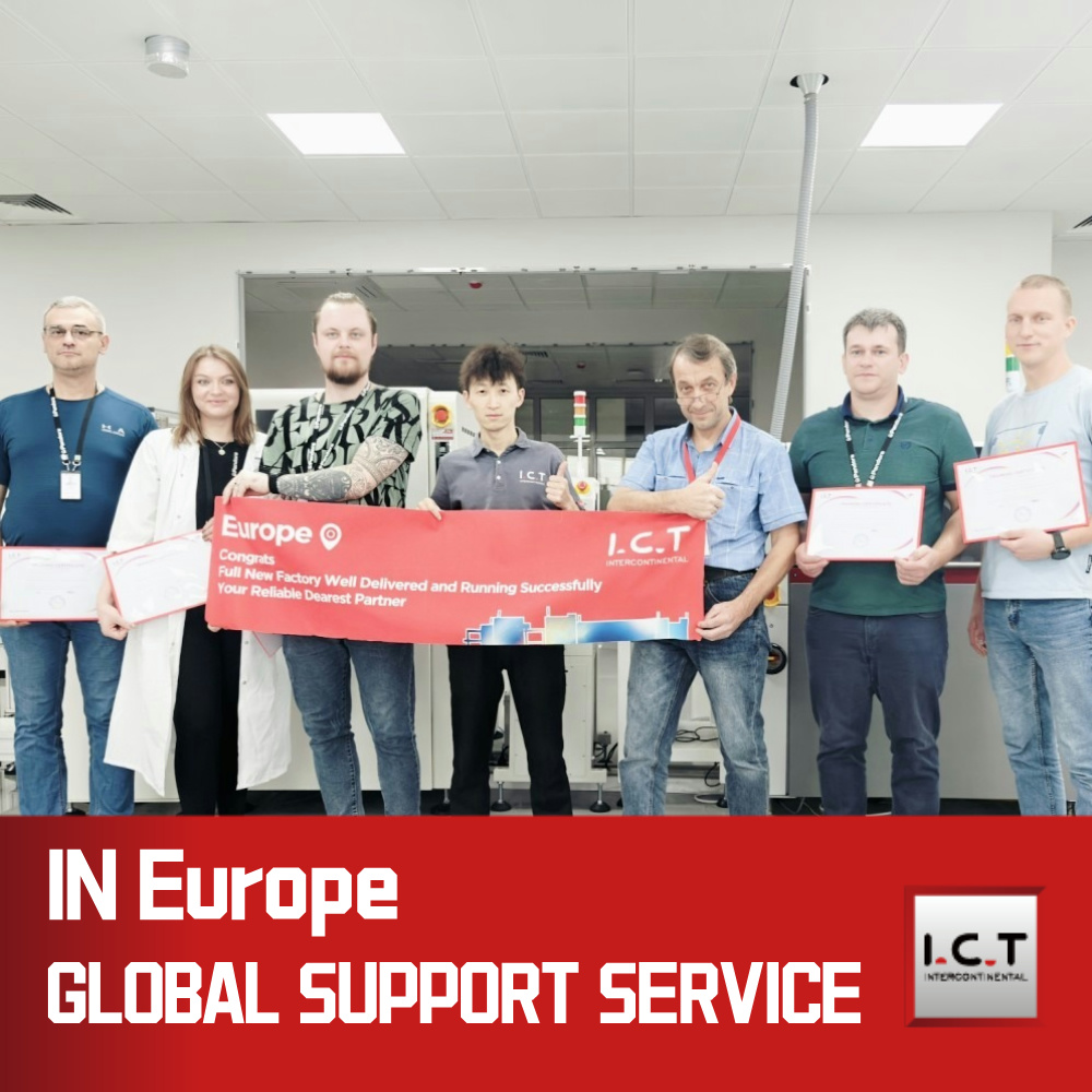 I.C.T | SMT Ligne de production CMS entièrement automatique 