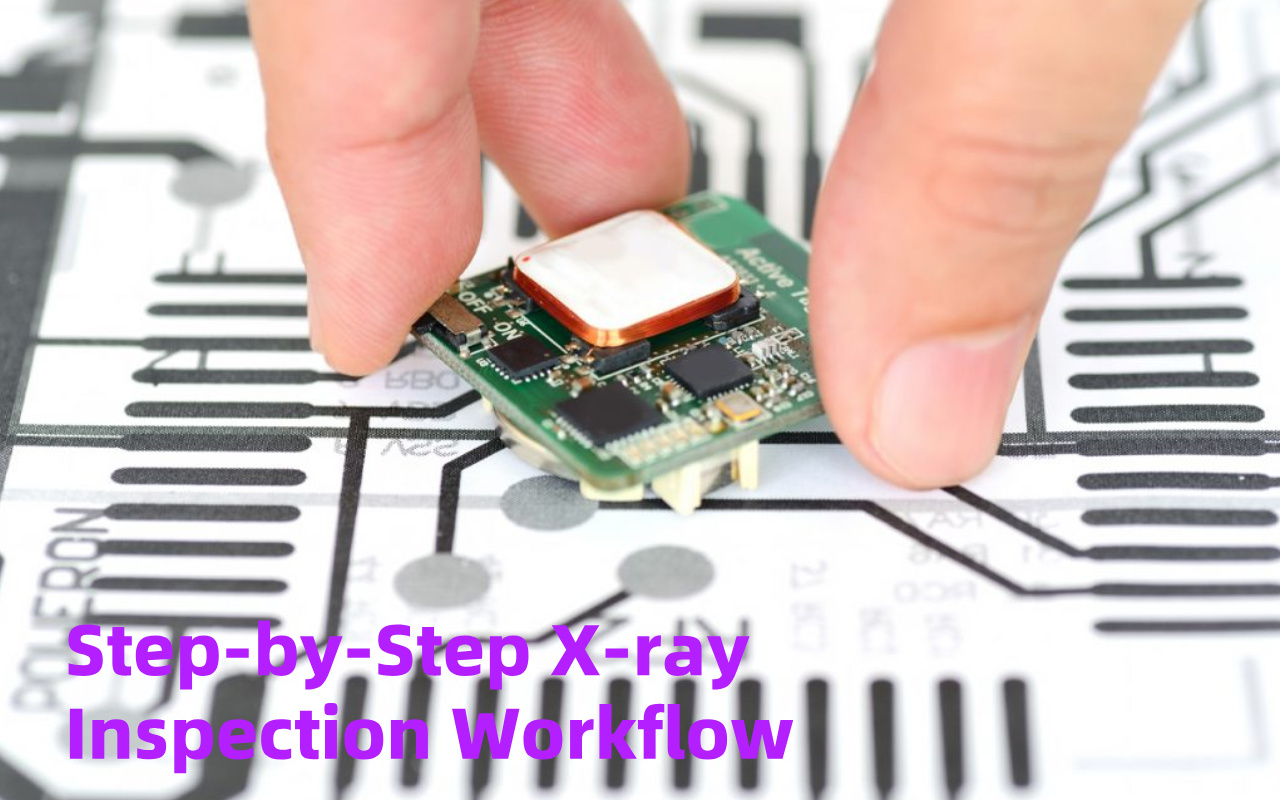 6. Flux de travail d’inspection aux rayons X &eacute;tape par &eacute;tape