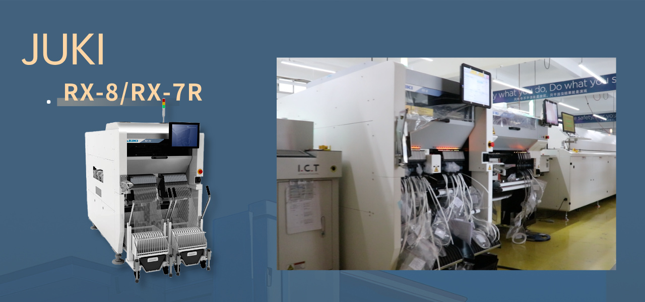 Machine de s&eacute;lection et de placement JUKI RX-8 RX-7R