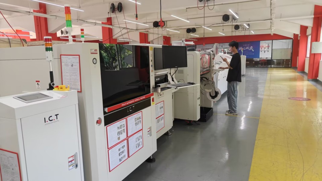 Ing&eacute;nieur inspectant la fonctionnalit&eacute; de l'&eacute;quipement au si&egrave;ge social de I.C.T avant exp&eacute;dition.