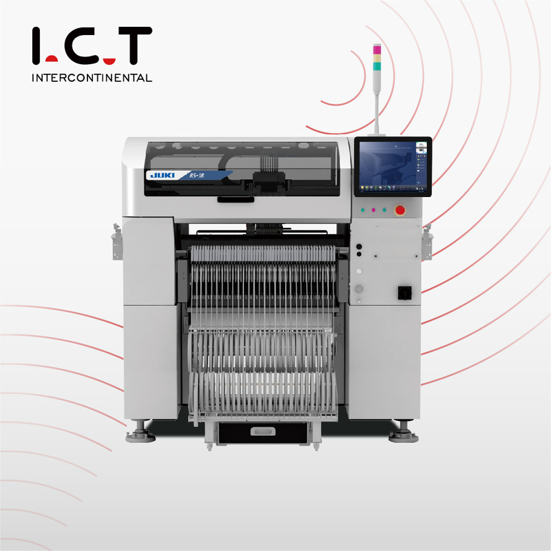 I.C.T |JUKI Mobile SMT Machine de sélection et de placement automatique à 4 têtes 500 mm 