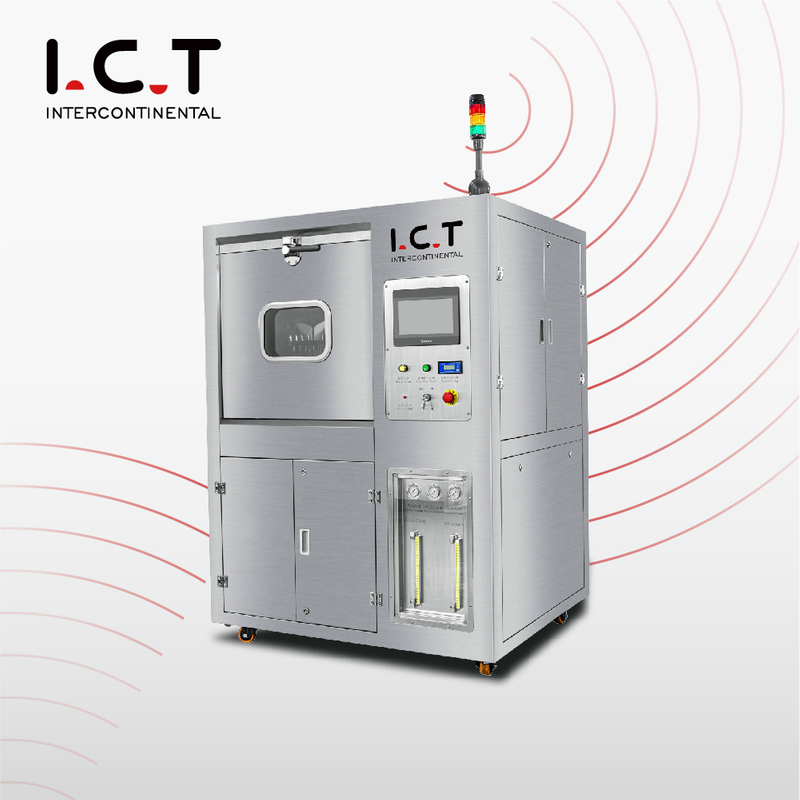 I.C.T |Nettoyeur de sons à ultrasons, générateur de flux de pcb, 2400w, retrait