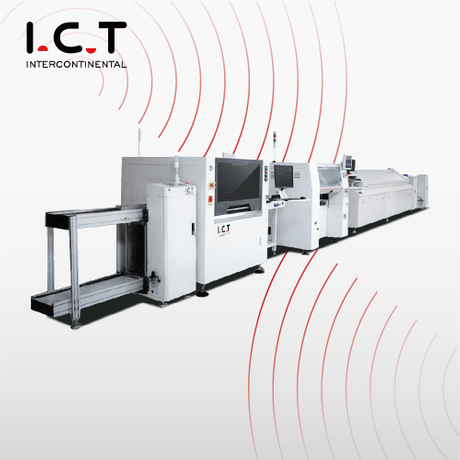 I.C.T |Ligne de production JUKI à grande vitesse SMT SMD