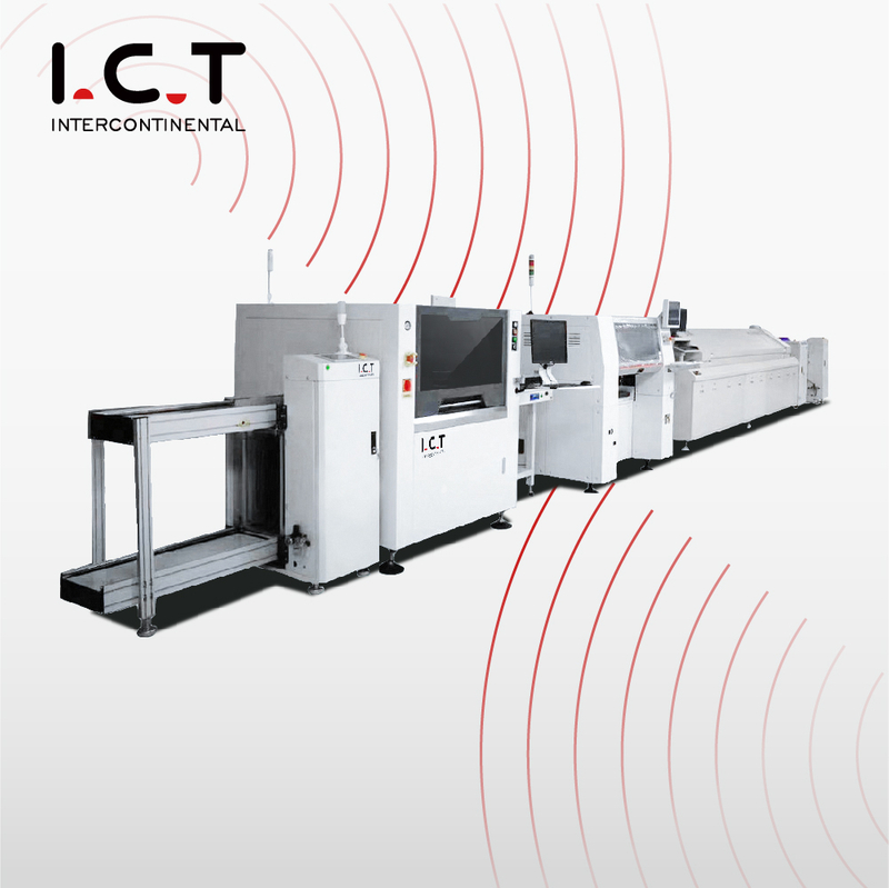 I.C.T |Ligne de production d'écran LED entièrement automatique, fabrication de machines pour la télévision