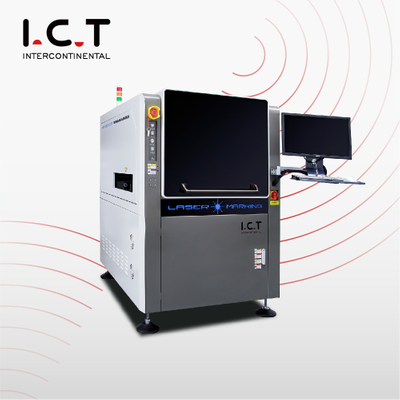I.C.T |Machine de marquage d'impression laser à Fiber Autofocus 20w 30w 50w 70w 100w