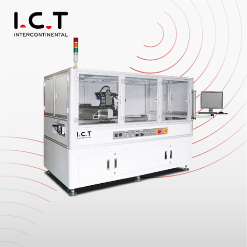 I.C.T |Machine industrielle de distributeur de colle semi-automatique d'affichage numérique