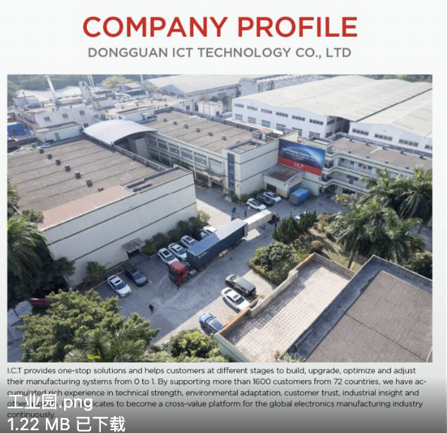 I.C.T | Machine à souder 150-200w pour SMT Four de refusion électronique Convoyeur