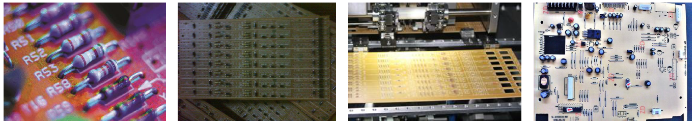 Application de la machine à insertion axiale