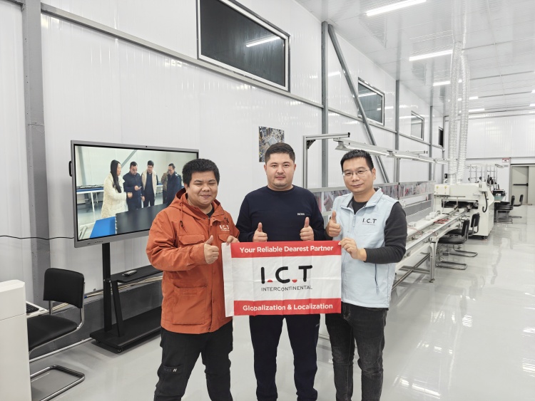 Ligne de production DIP pour assemblage traversant