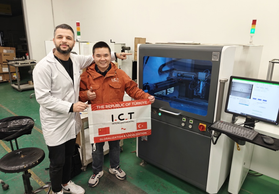 I.C.T Prise en charge de la machine de distribution