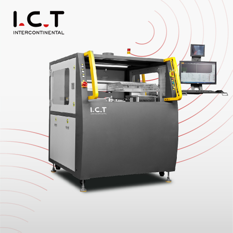 I.C.T |Machine à souder à ondes sélectives en ligne THT Processus I.C.T-SS350