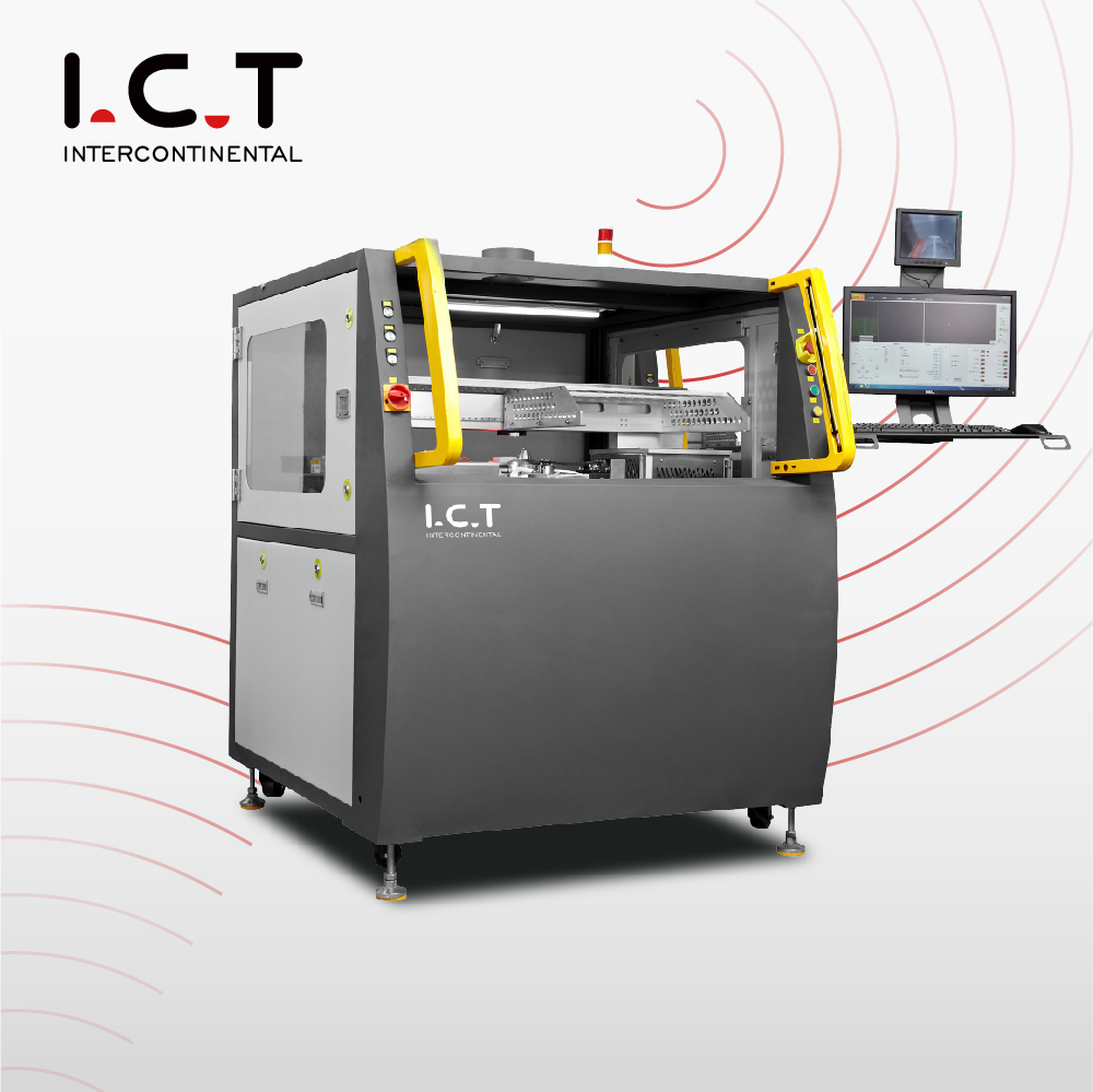 TIC |Machine de soudage à la vague sélective en ligne THT Process ICT-SS350