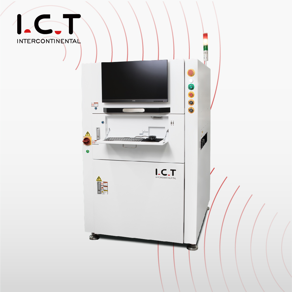 ICT-S400D |Machine d'inspection de pâte à souder 3D SPI dans Smt