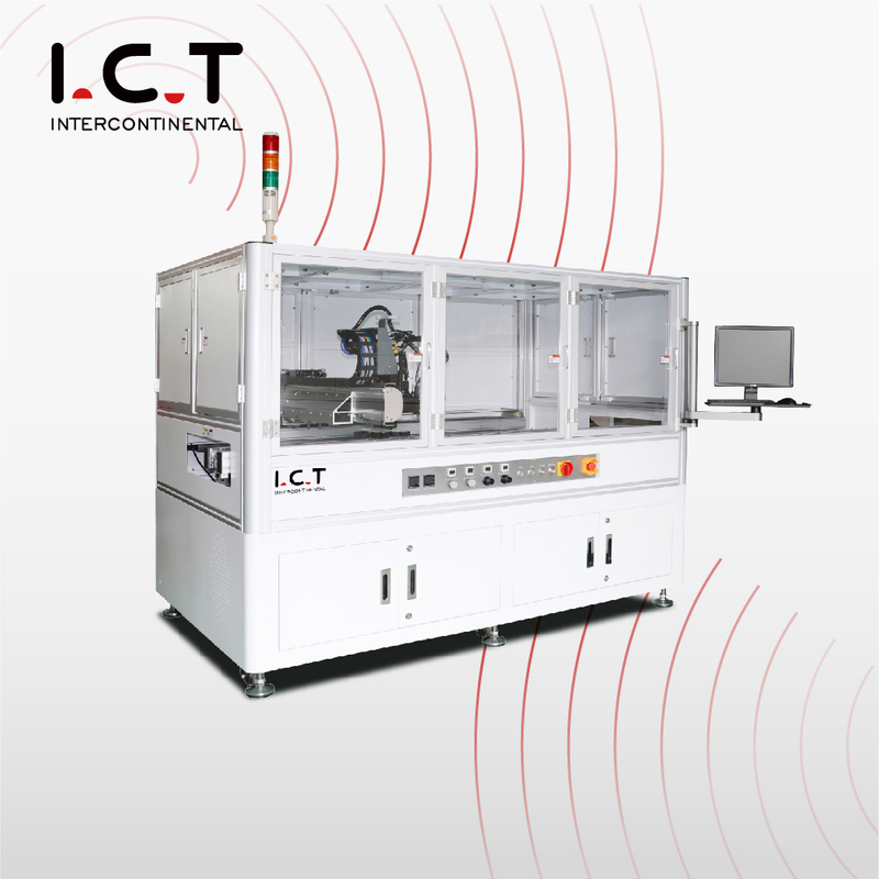 I.C.T |Machine de distribution automatique de colle d'AB de fonte chaude