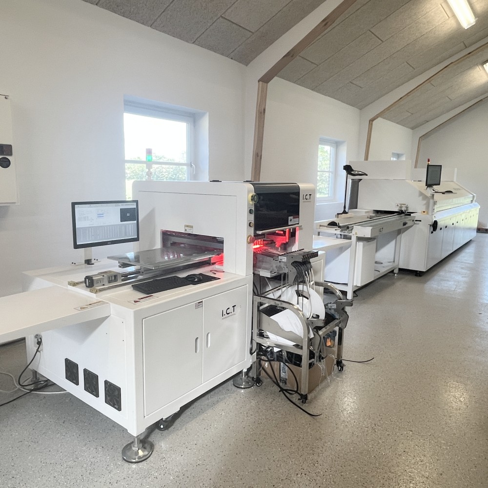 Entièrement automatique SMT PCB Écran pochoir Imprimante automatique Modèle I.C.T-5151 