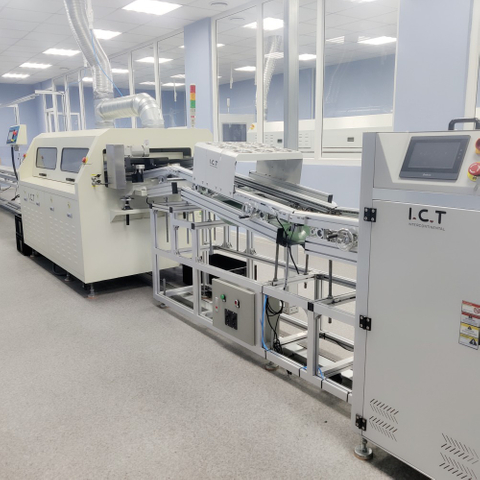 Machine à souder à la vague DIP Mini semi-automatique pour maintien traversant PCB