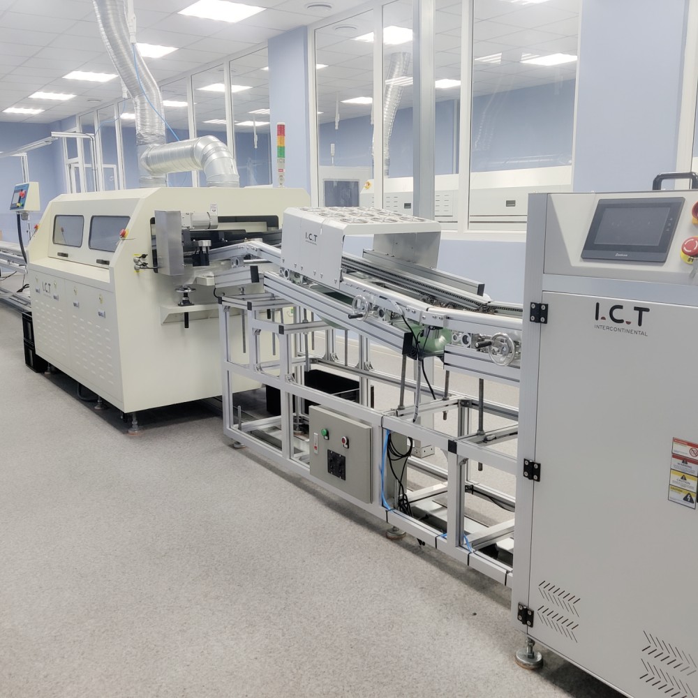 I.C.T丨Ligne de production DIP entièrement automatique pour la fabrication électronique