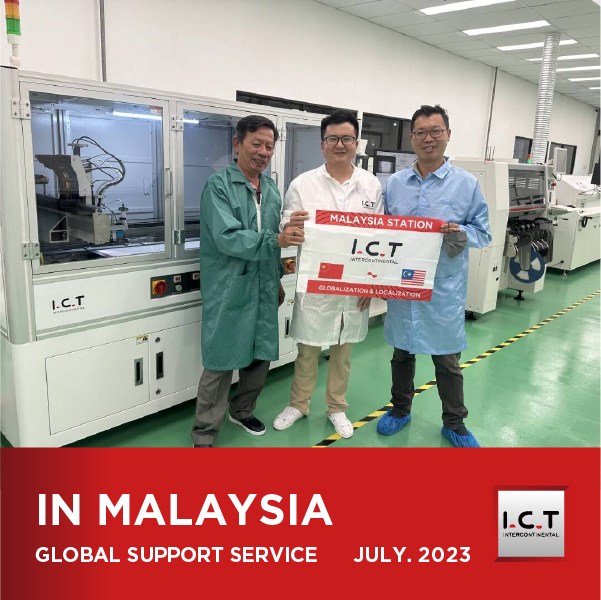 I.C.T | PCB Distributeur automatique de colle dynamique Hot Melt Ab