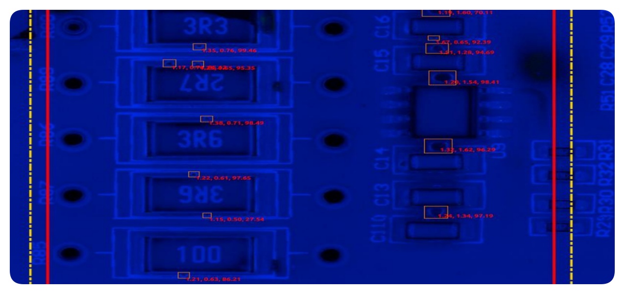 Inspection des bulles