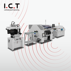 I.C.T |Ligne de production semi-automatique SMT SMD