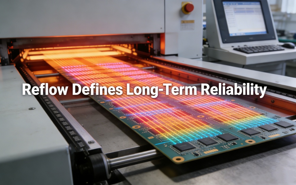 Reflow d&eacute;finit la fiabilit&eacute; &agrave; long terme