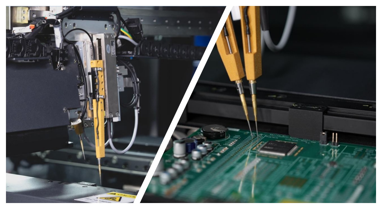 Syst&egrave;me &agrave; 2 sondes de test