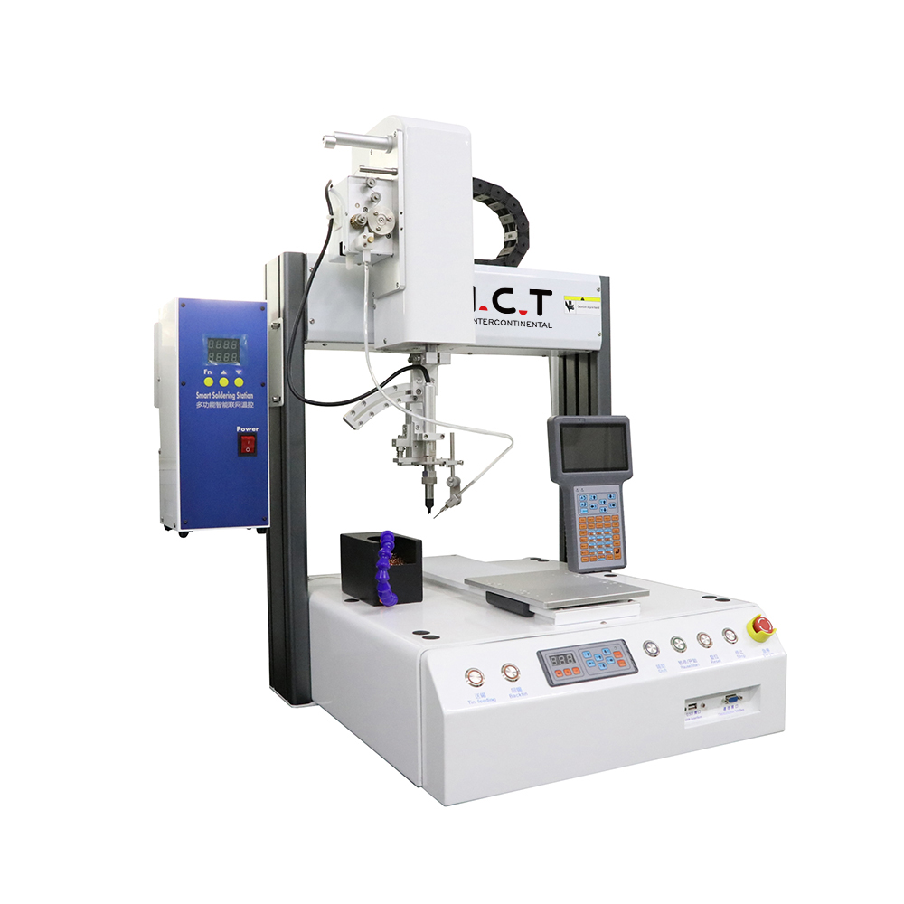 I.C.T |Machine automatique de robot de cellule de soudure de table de table