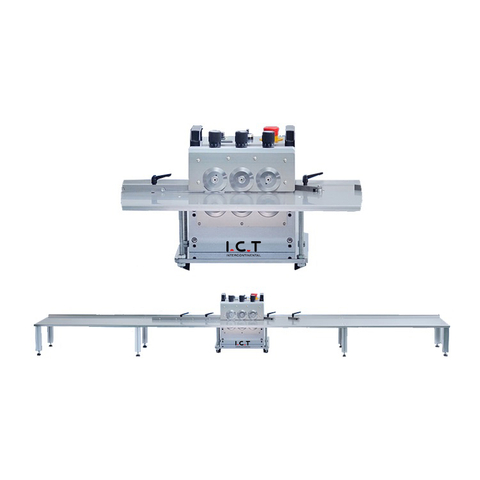 I.C.T |Machine de découpe automatique à guillotine en ligne PCB