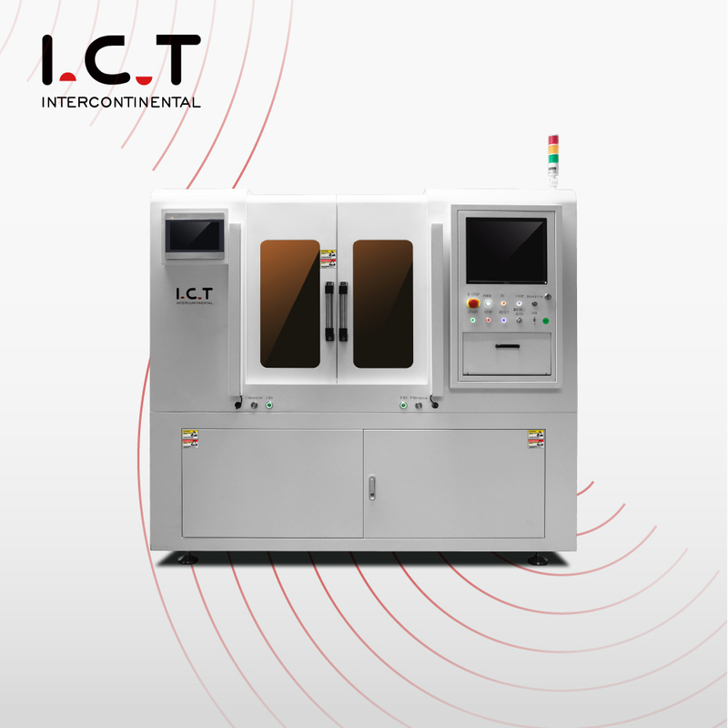 I.C.T |Machine de découpe laser automatique SMT pour la fabrication de semi-conducteurs